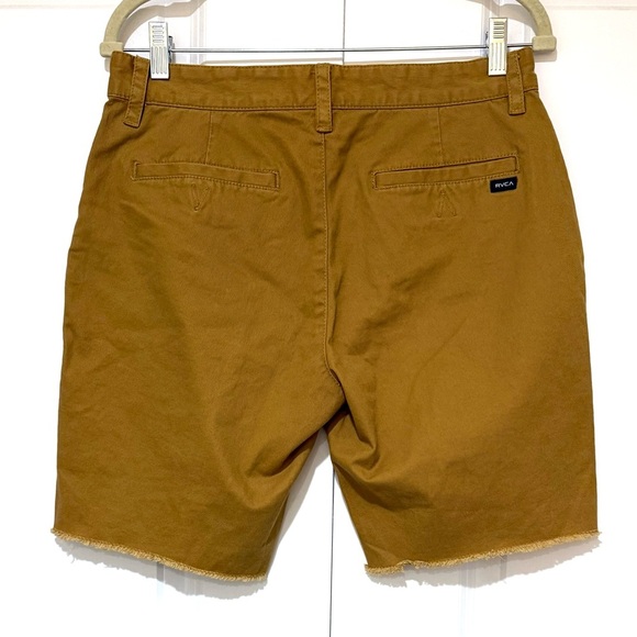 RVCA ALL Time Chino cutoff Shorts Mens Size 30 Outdoor Skateboard NWOT - Picture 5 of 5